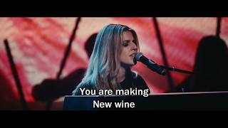 New Wine  Hillsong Worship Live with Lyrics [upl. by Daron]