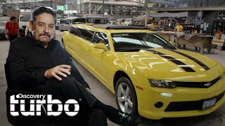 Martín recuerda su asombroso Camaro hecho Limusina  Lo mejor de Mexicánicos  Discovery Turbo [upl. by Hose710]