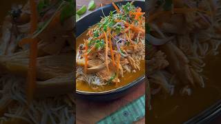 Soupe Thaï au poulet avec bouillon au lait de coco et La Bangkok Fitcook Foodz lefitcook [upl. by Itsud]