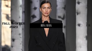 Irina Shayk FW23 Runway Collection [upl. by Olaznog]