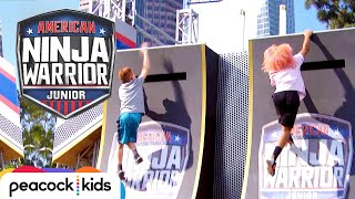 AMERICAN NINJA WARRIOR JUNIOR  Last Second Victory Run [upl. by Marin]