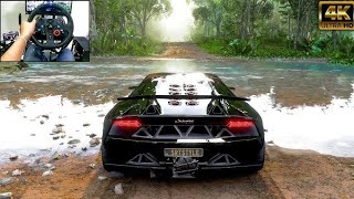 Lamborghini Sesto Elemento  Forza Horizon 5  TLogitech g29 gameplay [upl. by Ahsirhcal963]