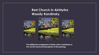 Red Church in Akhtyrka Wassily Kandinsky [upl. by Inram]