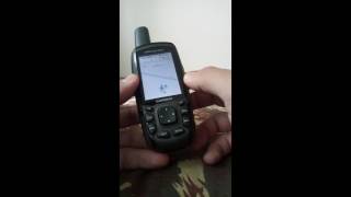 Tutorial Manual Vídeo Aula GPS Garmin GPSMap 62sc [upl. by Esilram]