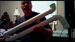 MY DIY DIDGERIDOO Actual music starts at 550 [upl. by Malkin]