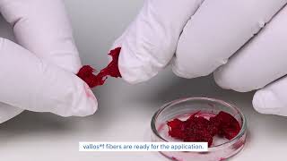 vallos® Fibers Handling Video [upl. by Sadiras]