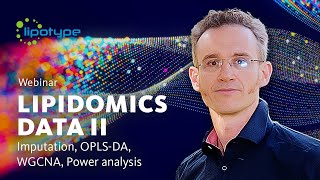 How to Deal with Lipidomics Data  with Mathias Gerl  The Lipidomics Webinar [upl. by Adihsar]