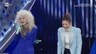 Ditonellapiaga e Donatella Rettore  Domenica In Speciale Sanremo  Domenica In 06022022 [upl. by Cindie]