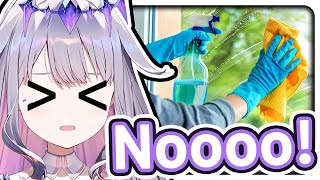 Even other Advent members make fun of Bijous window cleaning laugh 【Hololive EN】 [upl. by Tartaglia477]