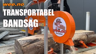 Transportabel bandsag RS18G [upl. by Song]