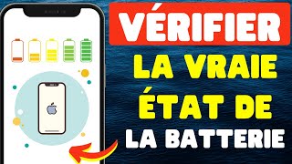 Comment vérifier la vraie état de santé de la batterie de son iPhone [upl. by Nevil984]