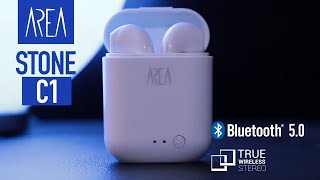 Auricolari Bluetooth  True Wireless TWS Stone C1 Area Accessori design comfort  audio ottimale [upl. by Learrsi]