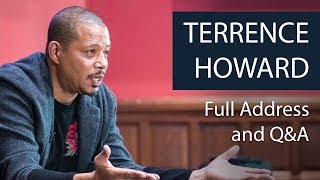 Terrence Howard  Full Address and QampA  Oxford Union [upl. by Dusza857]