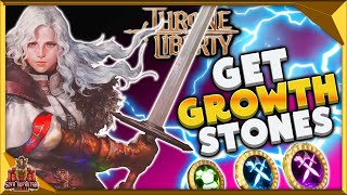 Throne And Liberty Best Ways To Get Growthstones  How To Get All Rarity Growth Stone Fast [upl. by Nellda]