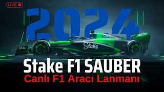 F1 2024 Stake Kick F1 Sauber Araç Lansmanı Canlı  Gelin Hep Beraber Lansmana Katılalım [upl. by Ocir]