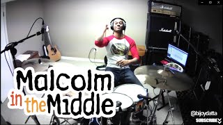 Malcolm In The Middle Theme Song quotBoss of Mequot by They Might Be Giants  Drum Cover [upl. by Yolande354]