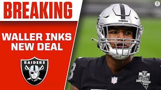 Darren Waller Raiders agree to 3year 51M extension Instant Reaction  CBS Sports HQ [upl. by Alinna]