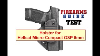 Holster for Springfield Hellcat MicroCompact OSP 9mm  MFT Holster [upl. by Darrow]