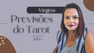 VIRGEM JULHO 2024 • PREVISÕES DO TAROT [upl. by Babby]