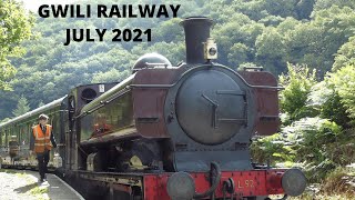 Gwili Railway  Carmarthen Pembrokeshire Wales  July 2021 [upl. by Esinev]