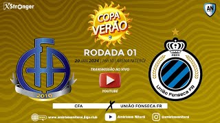 COPA VERÃO 2024  CFA X UNIÃO FONSECA FR [upl. by Burnside]