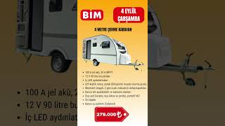 Bim 4 Metre Çekme Karavan İncelemesi [upl. by Dnana401]