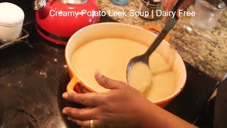 How To Make Creamy Potato Leek Soup  Pescatarian [upl. by Genevieve]