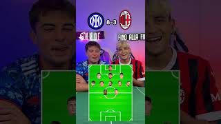 PT2 INTERMILAN FORMAZIONI CONFRONTO ⚔️🏆 inter milan seriea derby [upl. by Ramiah]