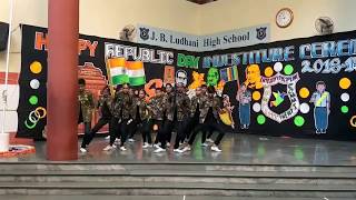 Brodha VAigiri Nandini l J B L High School l Choreography By Manish 201819 [upl. by Gabler753]