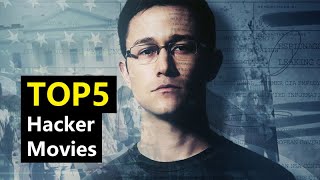 Top 5 Hacker Movies [upl. by Annoyik]