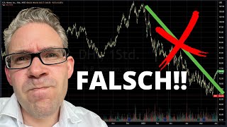 Aktien Trends erkennen  Das große Problem mit Chartanalyse [upl. by Freyah]