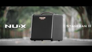 NUX Stageman II AC80 Acoustic Guitar Amp test by Jimmy Lin No Talking [upl. by Almund]