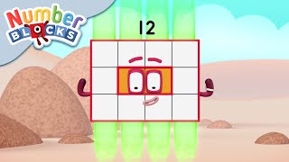 Numberblocks Number Twelve  Learn to Count [upl. by Suiram]