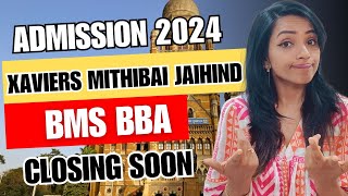 BMSBBA ADMISSION 2024 CLOSING SOON FOR ALL THE COLLEGES IN MUMBAI PUNE  IMPORTANT NEWS  MAH CET [upl. by Alasdair]