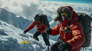 Scary Everest Ice Cornice Accident 2024 [upl. by Aisercal]