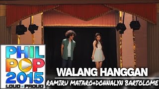 Donnalyn Bartolome and Ramiru Mataro — Walang Hanggan Official Music Video  PHILPOP 2015 [upl. by Dlabihcra]