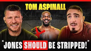 BISPING interviews Tom Aspinall quotJon Jones Should be STRIPPEDquot  UFC 295 interview [upl. by Lyrrehs949]