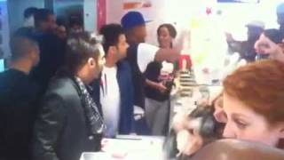 Rapper Nas at Archies Shake Bar Manchester [upl. by Lilly]