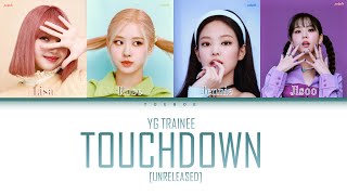 BLACKPINK ー「Touchdown」 YG Trainee  AI Cover [upl. by Lattimer]