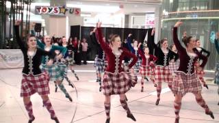 Highland Dancers at Metrotown 1 [upl. by Eentirb614]