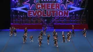 Ancaster Cheer Sport Sharks  Goblins Mini 6  8 years old [upl. by Zaremski]