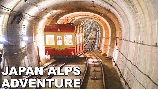 Japan Alps Adventure Taking Japans Highest Railway from Nagano to Toyama  Japan Travel [upl. by Eissen919]