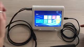 Another sample video of the Resonance R15C audiometer tympanometer DPOAE and video Otoscope [upl. by Ulyram]