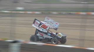 Ohsweken 360 Sprint Car A Main Aug 1817 [upl. by Lidia655]