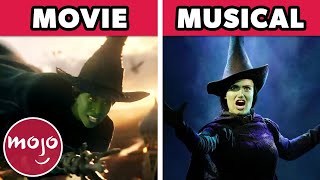 Top 10 Ways Wicked the Movie Differs from Wicked the Musical [upl. by Miah]