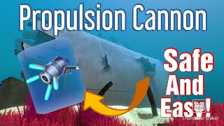 How to get the Propulsion Cannon in Subnautica [upl. by Yznel17]