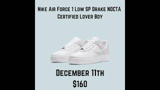 Nike Air Force 1 Low SP Drake NOCTA Certified Lover Boy [upl. by Tobie]