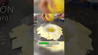 ¡Increíble receta masa PASTAFROLA con un toque de limón Fácil de hacer RecetasDePostres [upl. by Gerfen]