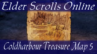 Coldharbour Treasure Map 5 Elder Scrolls Online [upl. by Kendyl]