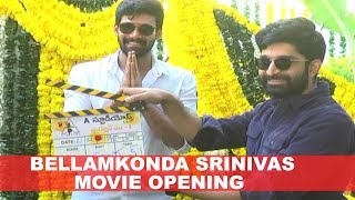 Bellamkonda Srinivas New Movie Launch  Ratsasan Remake  Silly Monks Tollywood  Silly Monks [upl. by Adniuqal]